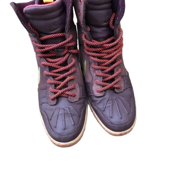 Rare 2014 Nike Dunk Sky High SneakerBoot Size 7 - Picture 6 of 16